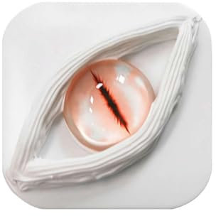 MUMQAQ Contact Lens Case, Fancy Halloween Gifts Eyes Personality Box, Color Contact Lens Removal Kit No Contact Lens, Eyes Storage Travel Portable Lens Box
