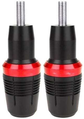 DZSLLOOI Sturzpads Für MT07 Für MT 07 2021 2022 2023 Für MT07 Für Tracer 700 GT 2015-2020 Motorrad CNC Fallender Crash-Schutz Rahmenschieber(Rot)