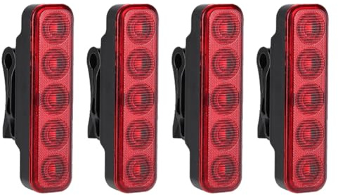 Fangxuee Luce Posteriore per Bicicletta LED Multi-modalità di Ricarica Mountain Bike Luce Posteriore Ad Alta Luminosità Attrezzatura per Ciclismo