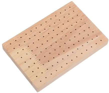 UKCOCO Présentoir à Sucettes En Bois Naturel, Support Brochettes Multifonction, Rangement Compact, Adapté Aux Snacks Et Amuse-gueules, Usage Traiteur Et Fêtes, Design Pratique Et Facile à Nettoyer