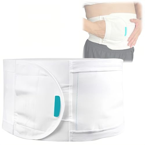 Stomiband 16,5 Cm Brett, Justerbart Stomiband, Bukband För Stomi, Klippbar Öppning, Postoperativ Vård Efter Operation(X-Large)
