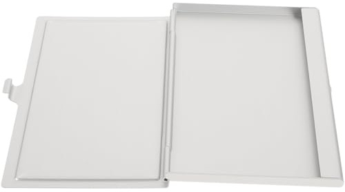 CIYODO Leere Sublimations Visitenkartenbox aus Aluminium mit Konkav Konvexem Patch Metall Visitenkartenhalter Großzügiger Stauraum für Büro und Business