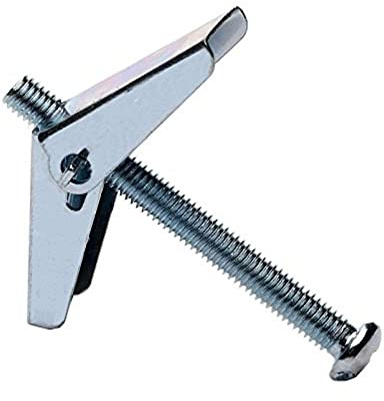 Bulk Hardware BH05883 Tassello di Fissaggio a Scatto con Vite, Set di 25 Pezzi
