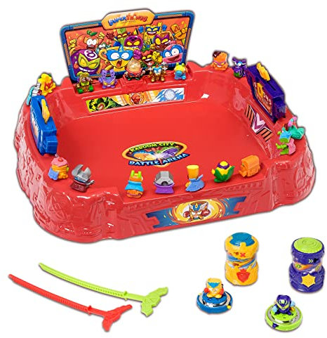 SUPERTHINGS Battle Arena – Contains 1 Arena, 2 Exclusive Battle Spinners & 2 Exclusive SuperThings