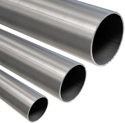 Blech + Profil Edelstahl Rohr Rund Ø 40x2 mm Rohr 1.4301 Auspuffrohr V2A 2000 mm | 200 cm | 2 m