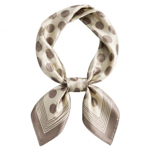 prinfantasy Scarfs Lightweight Neck Scarf Square Scarves Natural Soft Neckerchief Headscarf for Women Men GB070526