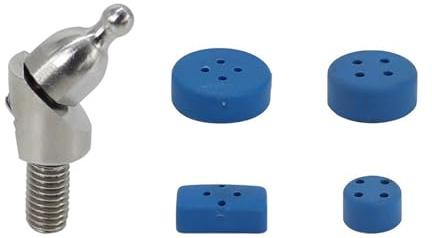 Wdbild Reparación sin chapa de metal para abolladuras de coche, martillo de nivelación, cabezal reemplazable, reparación de abolladuras, herramienta superior, punta de repuesto