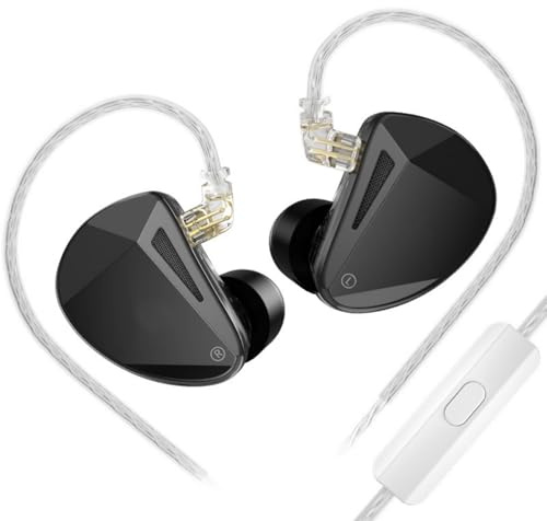 Ruarby Studio Monitoraggi Auricolari In-Ear Auricolari Noise Cancelling Cuffie Auricolare Per Musicisti Record Artisti Suono Alta Fidelitys