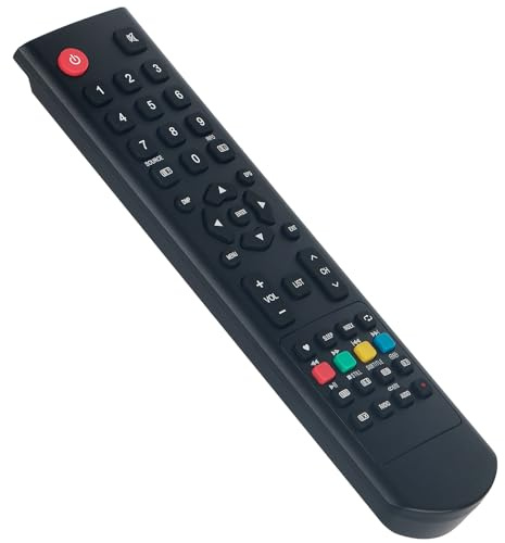 VINABTY Telecomando di Ricambio applicabile per United TV LED24H40 LED24H42 LED24HS40 LED28H40 LED32H45 LED32H50 LED32H60 LED32HS51 LED32HS61 LED40HS50 LED40HS60 LED40HS61 LED48HS60