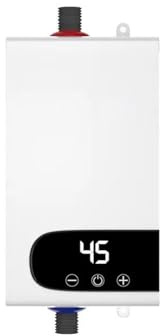 Chauffe-eau Instantané 4500W, Radiateurs Électriques Portables For Salle De Bain, Douche D'eau Chaude Et Chauffage De Cuisine Domestique