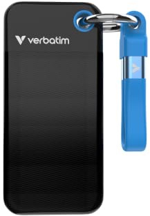 Ssd 512gb, Usb 3.2, TyP-C, Pocket, Schwarz/blau (32283)