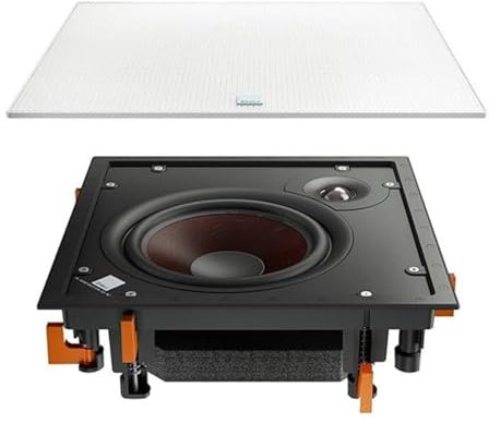 DALI Phantom H-80 - Coppia di altoparlanti da incasso da 8 con suono dinamico HiFi per parete o soffitto