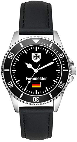 KIESENBERG Soldat Geschenk Bundeswehr Artikel Fernmelder Uhr L-1063