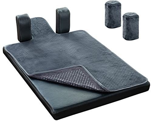 Pilates Reformer Non-Slip Mat Towel (Included 2 Pcs Shoulder Block Covers)