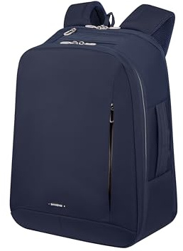 Samsonite Guardit Classy - Equipaje de mano Ryanair 25 x 20 x 40 cm, 20L, 0,60 kg, Bolsa de cabina, Mochila de avión S, Azul (Midnight Blue)