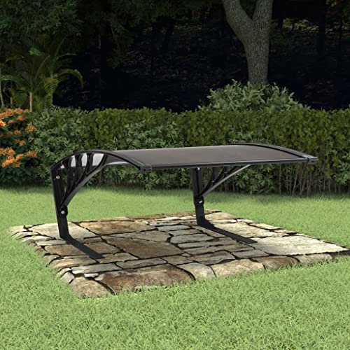 AJJHUUKI Home Items,Garage Roof for Robot Lawn Mower 77x103x46 cm Black,suit furniture