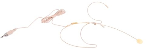 WHAMVOX Headset Kopfbügel Mikrofon für Kondensatormikrofon Sprachverstärker mit Schraubgewinde Flexibel für Unterricht und Vorlesungen