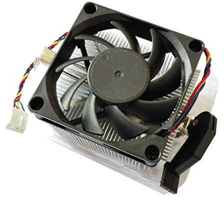 Qsvbeeqj CPU Cooler Con 70mm CPU Fan 12V 4Pin Alluminio Dissipatore di Calore Per AM3 AM4 Scheda Madre CPU