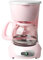 Dxysyldrun Small Drip Coffee Machine, American Coffee Filter for 4-6 People,Office Tea Brewing Machine,Pink