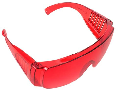 HOMOCONO Schutzbrille Überziehbrille Aus Robustem Beschlagfrei Und Winddicht Leichte Arbeitsbrille Für Labor Baustelle Und Werkstatt Komfortabel Und Langlebig Für Langes Tragen