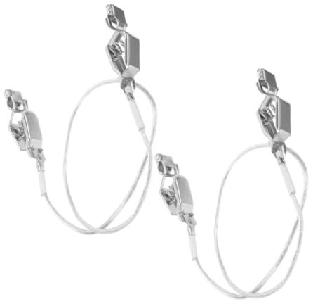 NAMOARLY 2stücke Teiliges Fencing Mask Cord Clamp Aus Langlebigem Material Zuverlässige Foil Kabelclips Für Stabile Elektrische Verbindung Vielseitig Einsetzbar Für Training Und Wettkampf