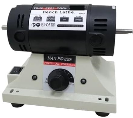 Smerigliatrice da banco ad alta potenza, lavorazione elettrica del legno, intaglio della giada, lucidatrice, impugnatura con albero flessibile da 0,3-4 mm, 800 W per gioielli, legno, ambra, metallo, g