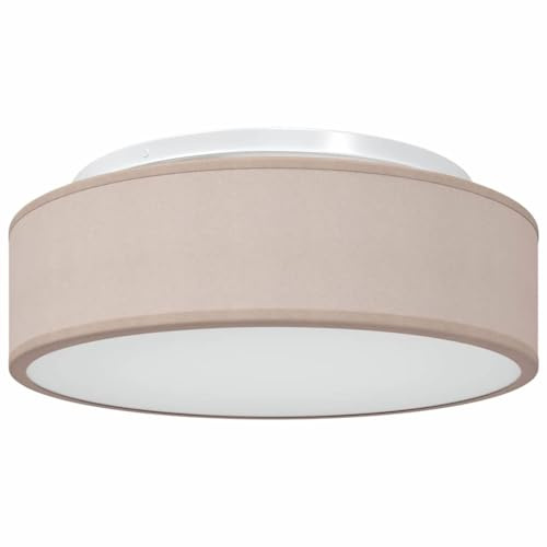 vidaXL Lampada da soffitto Talpa 38 x 38 x 13,5 cm Tessuto