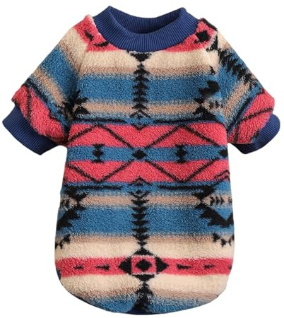 Warme Kleidung für Hunde, Pullover für Hunde | Winterpullover für,Dicker und warmer Nationalstil-Winterpullover,Haustierkleidung zum Nähen