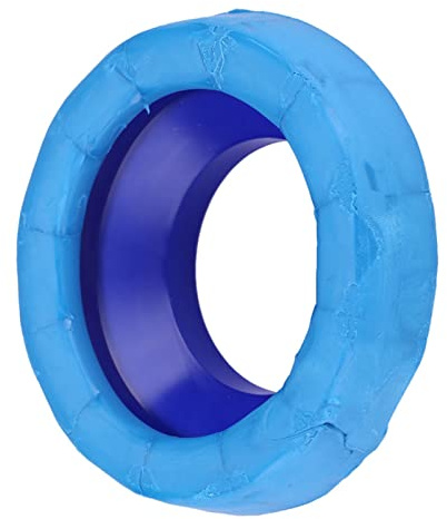 Kukyller Toilet Flange Seal, Wax Free Toilet Seal Universal Rubber Gasket Installation Fitting Accessory