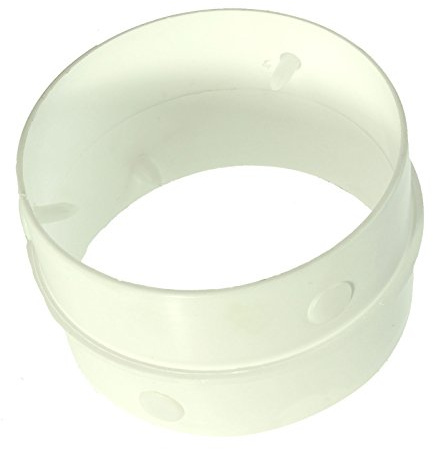 First4Spares Universal Tumble Dryer Vent Hose Joiner Adapter - 4 (10cm)
