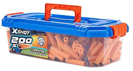 XSHOT Excel Darts universell kompatible Schaumstoffdarts Nachfüllpack (200 Darts)