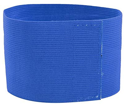 Demeras Fußball Armbinde Fußballkapitäne Armbinde 5 Farben Armband für Erwachsene Jugendkapitäne Geeignet für Fußballfußball