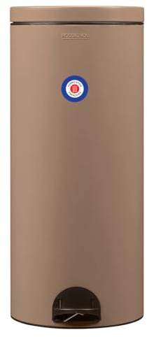 ROSSIGNOL Poubelle de cuisine, Poubelle 30L, Poubelle à pédale, Fabrication française, Fermeture silencieuse, Seau intérieur amovible avec anse, SANIA