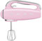 Smeg, Sbattitore Elettrico HMF01PKEU, 9 Livelli di Velocità, Funzione Turbo, Sistema di Avvio Smooth Start, 4 Fruste, 2 Ganci Impastatori e Avvolgicavo in Dotazione, 250W, Rosa