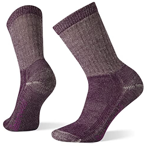 Smartwool Women's Women's Hike Classic Edition Full Cushion Crew Hiking Socks, Bordeaux, S UK