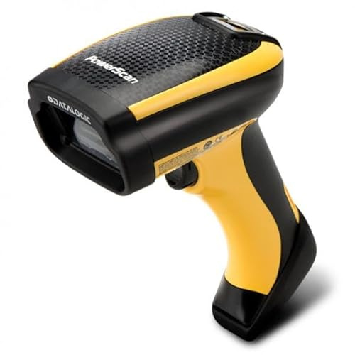 Datalogic PowerScan PD9130 Barcode-Leser, tragbar, 1D, LED, Schwarz, Gelb