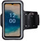 CoverKingz Sportarmband für Nokia G22 - Armtasche mit Schlüsselfach Oberarm Halterung - Sport Laufarmband Handy Armband Schwarz