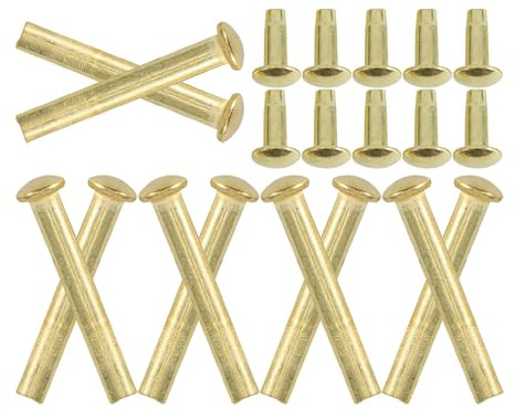 ABOOFAN Rivetti Per Albero Ventola Pieghevole 10 Set in Acciaio Inossidabile Kit Di Riparazione Ventaglio Manuale Accessori Per Ventilatori Portatili Fai-Da-Te