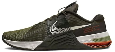 NIKE Metcon 8 - Zapatillas deportivas para hombre, Cargo Khaki Light Bone, 40.5 EU