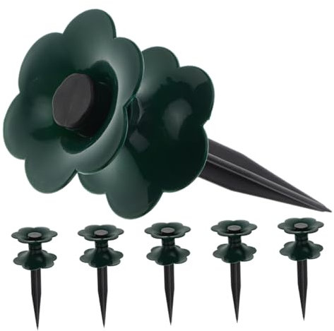 PAMINGONO 6stücke Gartenschlauchführungsspikes Outdoor Für Wasserschläuche Erdspieße Aus Schlauchhalter Zur Exakten Schlauchführung Vielseitig Einsetzbar Für Gartenbedarf
