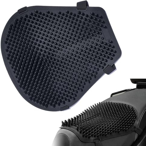 SUNPIE Motorcycle Seat Cover with Bullet Design Universal Motorcycles Seat Covers Pad Silicone Breathable Comfortable for Motorbike Comfort Long Rides