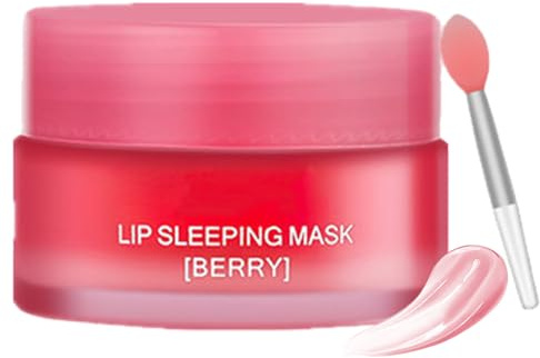 lip mask - Overnight Sleeping Mask for Fading Lines, Moisturizing Dry, Chapped, Peeling, Cracked Lips
