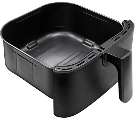 Cosori cesta de 5,7 litros compatible con la freidora Cosori CP158-AF, Antiadherente, Aptas para Lavavajillas, CAF-158-FBB