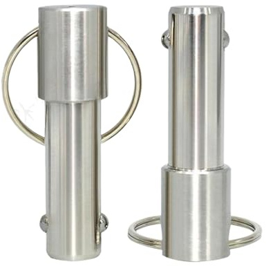 1pc Perno di bloccaggio con testa a sfera a molla Perno di sgancio rapido solido, Diametro 16mm, Lunghezza di serraggio 70mm