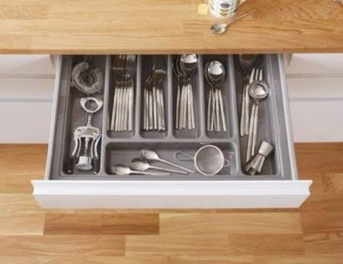 Quality Plastic Cutlery Tray for Kitchen Drawers Various Sizes/Formations