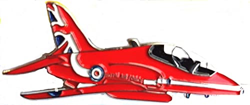 GBJUK Anstecknadel mit Schmetterlingsverschluss auf der Rückseite, Motiv Red Arrows