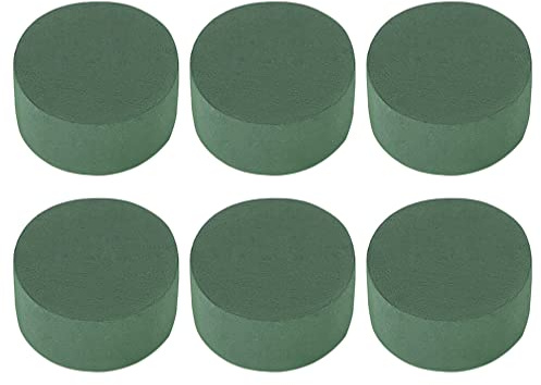BESPORTBLE 6stücke Runder Blumensteckschaum Wasserabsorbierende Basis Für Blumenarrangements Für Hochzeiten Geburtstage Und Kreative Bastelprojekte Langlebiges Material Praktische