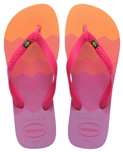 Havaianas Brasil Fresh, Infradito Unisex - Adulto, Peach, 33/34 EU