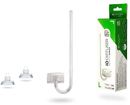 NIEUW IO-diffusor - serie acryl - in de tank CO2 Diffuser