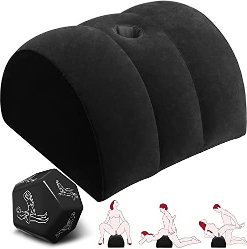 Aprobdsm Coussin Position Sexe Dés Sexe Jeux Sexe pour Couples Adultes Jouets Sexuels Support Godemiché Coussin Sexe pour Femmes G Spot Position Coussin Multifonctionnel Gonflable Meuble Sexuel Reifen